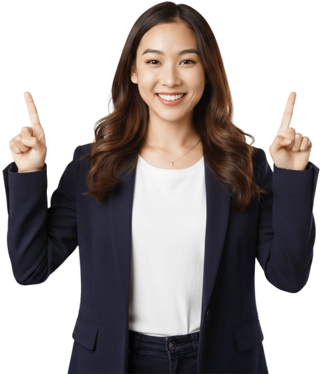 Asistente apuntando a un listado de preparaciones.